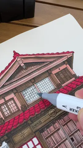 Coloring Book “Homes Around the World”❣️#coloringbookaesthetic #coloringtutorial #coloringterapy #coloringforadults #coloringmarkers #kagitomarker #colorwithme #kyoto #japan 