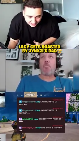 Lacy gets Pressed by Junxzi’s Dad 😂 #lacy #jynxzi #mike #funny #faze #viral #fyp #trending 