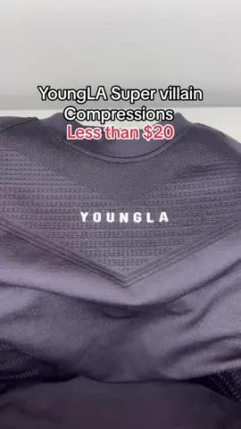 YoungLA supervillian compression t-shirts are less then $20 #youngla #TikTokShop #Fitness #gym 