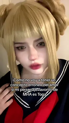 Amo a las locas yanderes #myheroacademia #cosplay #togahimiko #togacosplay #fypシ゚ 