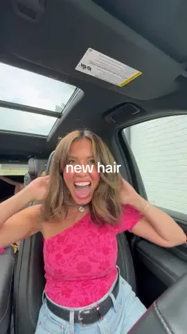 Bye bye extension era✨🫶🏼it was fun #momoffour #motherhood #shorthair #haircut #hairstyle 