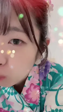 1年前のバブみ👶 #浴衣アレンジ #おすすめのりたい 
