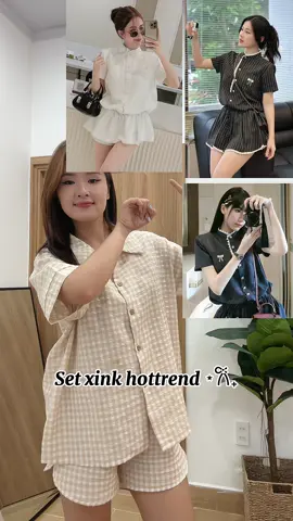 Xink mà hạt dẻ hơn nhiều chỗ nhen ⋆𐙚₊˚⊹♡ 🌷 #xuhuong #setdoxinh #hottrend #mixandmatch #outfit 