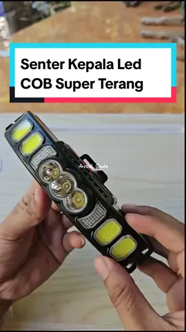senter kepala led COB super terang anti air #senterled #sentersuperterang #senterkepala 