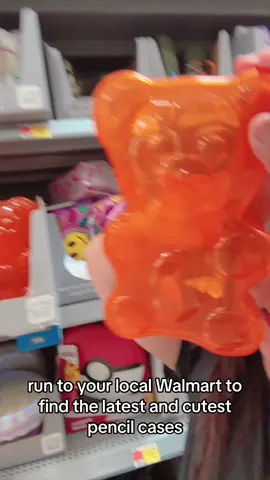 Walmart has really cute back to school items including the viral gunny bear pencil case! #walmart #walmartshopping #MomsofTikTok #backtoschoolshopping 