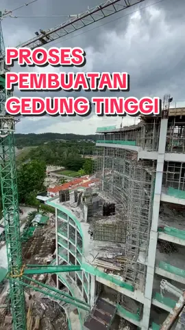 Beginilah pembuatan gedung tinggi di batam #fyp #viral 