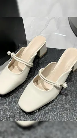 Dép Sục Cao Gót Nữ Mũi Vuông êm nhẹ mềm cao 5cm 5P 🥰🥰🥰 ##depsuccaogot##giaydepxinh ##xuhuong##tiktok