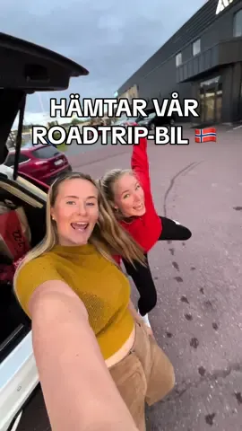 I samarbete med @xmore har jag och @Mollan hyrt en roadtrip-bil 🚘👌🏻 Gissa hur mycket all vår mat (läs snacks😅) landa på? 🤣 #roadtrip #enterprise #rentacar #volvo #norge 