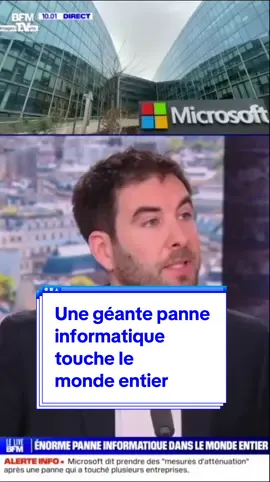Une géante panne informatique touche le monde entier #panne #microsoft #informatique #monde 
