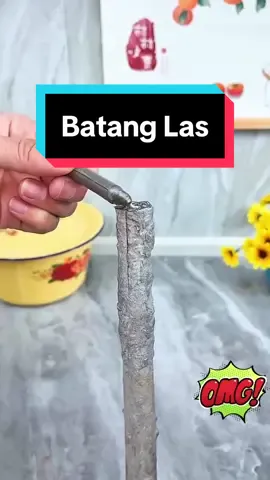 Batang las mudah digunakan bahkan bagi orang yang tidak tahu cara menyolder #lasbesi #alatlas #tipslas #fyp #foryou #tiktoktrending