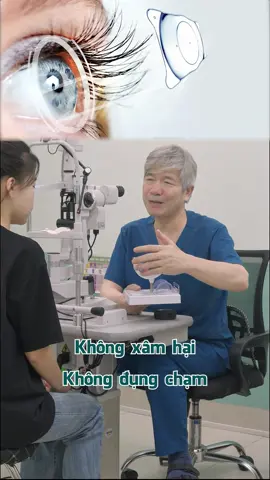 Cận loạn rất cao mà giác mạc mỏng thì.. #bsbuitienhung #bshungchuyenkhoamat #tuvanmat #phakic #fyp 