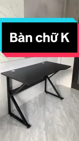 Bàn gameming chữ K phù cho hssv #banchuk #bangameming #noithat5c #decor #setup #thanhthattha 