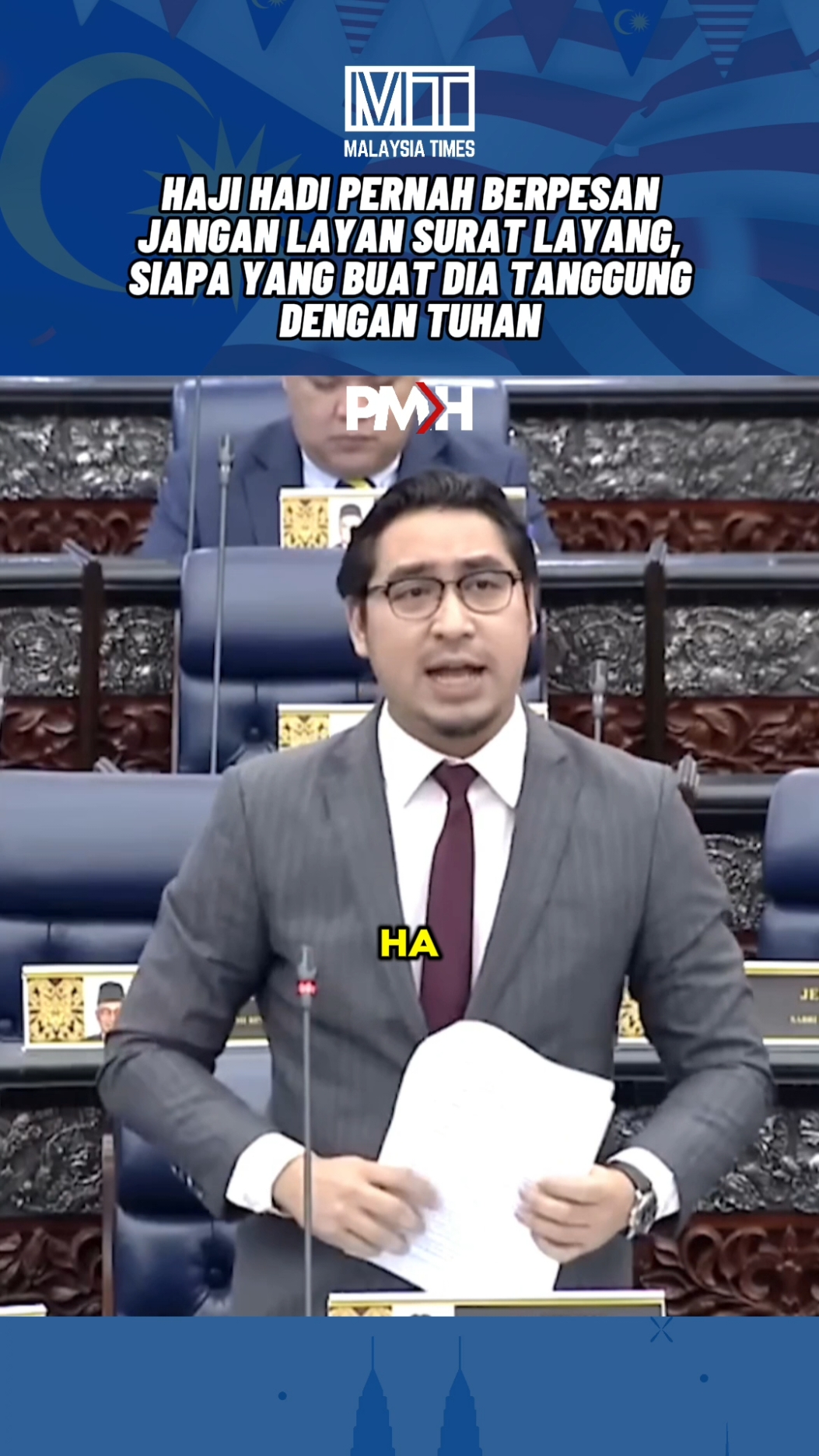 Dengar tu Jargon! #SuratLayang #wanfayhsal #Parlimen #Gantung #fyp 