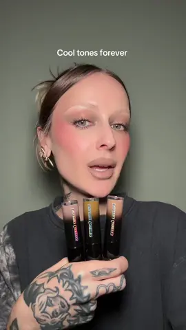 With all the new lip launches with the same shades, lets try on some unique colors from @Unearthly Cosmetics 🩶 #beauty #makeup #cooltonedmakeup #lipstick 
