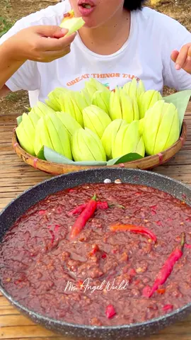 mangga at bagoong 🥭🦐