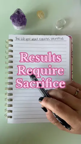The life you want is going to require sacrifice, theres no way around it. Sacrifice is uncomfortable. Sometimes you wont feel like it. But the only person who can keep you on track and hold you accountable is YOU. Make a 6 month challenge with yourself. Go hard, do what you have to do for the next 6 months.  You will be completely surprised by the direction your life can take and the changes you can make within that timeframe…… ……but yes, it will require sacrifice. If it was easy, we would all be at the end goal. #budgetingtiktok #moneymindset #budgeting #budgetingforbeginners #moneytips 