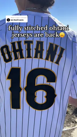 Replying to @dean all patches, no stickers! #tiktokshop #tiktokshopdeals #shoheiohtani #ohtani #baseballjerseys #japanbaseball 