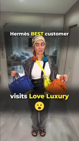 What bag do you think she wanted to see?🤣👜 #fyp #luxury #hermès 