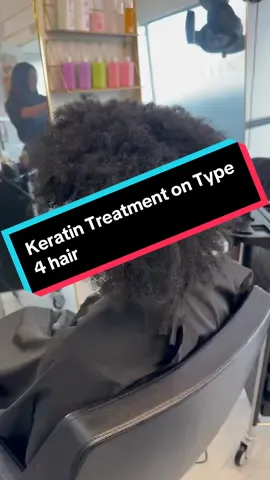 Lets do a Keratin Treatment together ♥️ #keratintreatment #manchester #hairtok #keratinone #keratin #afrohair #type4hair #afro 