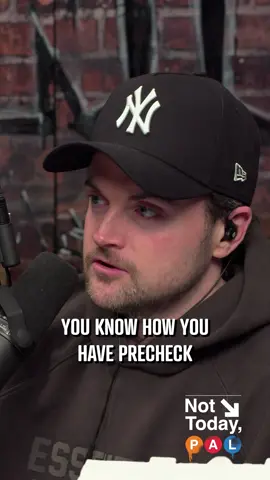 Just get precheck guys! #NotTodayPal Ep. 51 #sopranos #tsaprecheck #tsa #flying