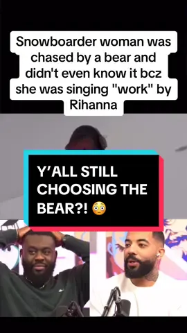 Y’ALL STILL CHOSING THE BEAR?! 😳 #shxtsngigs #podcast #shxtsngigsclips #funny 