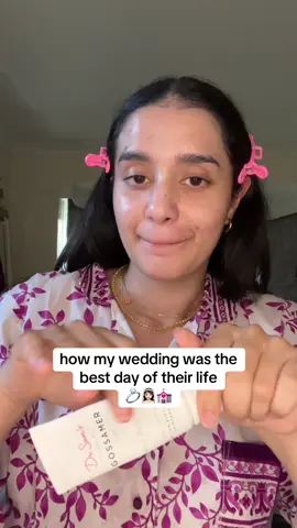 Replying to @Arsh_Nagra the last tip is my favourite 💍👰🏻‍♀️ everything i wish i knew about planning a wedding part 2 #grwm #makeup #wedding #pakistaniwedding #bride #weddingadvice  products used  @Dr Sam’s Skincare gossamer tint 3  @Lancôme teinte idole concealer 025, idole eyeshadow shade 3 @Kosas eyebrow gel medium brown @Glow Hub blush stick hot flush @makeupbymario eyeshadow palette ethereal eyes  @Huda Beauty powder cherry blossom cake, lip liner pinky brown @Max Factor lip glaze berry sorbet