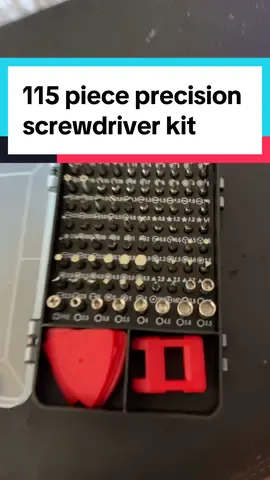 115pcs Precision Screwdriver Kit, Precision Computer, Smart Phone, Watch Repairing Removal Hand Tool Kit, 115 in 1 Hand Removal Tool Screwdriver Bits Kit #screwdriverkit #bits #smalltools #repairkit #precision 