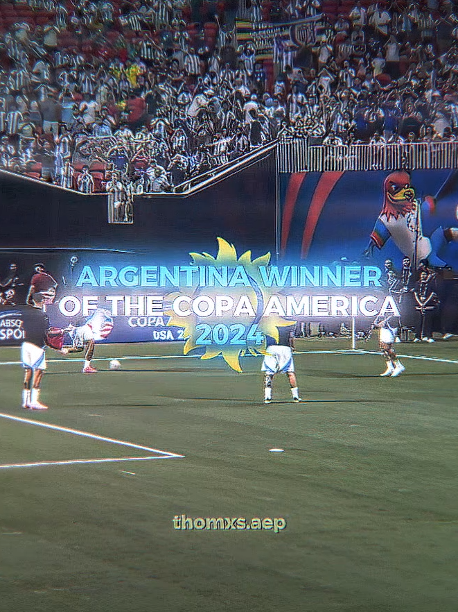 ARGENTINA WINNER OF THE COPA AMERICA 2024🏆(comps en bio)#argetina🇦🇷 #copaamerica2024 #argentinacampeondeamerica #argentinacampeon🇦🇷 #messi #lionelmessi #lautaromartinez #julianalvarez #thomi08_edits #argentinacolombia