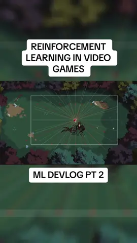 Devlog part 2 - using reinforcement learning to create intelligent combat  #indiegame #indiegamedev #machinelearning  #reinforcementlearning #deeplearning #bossrush #soulslike #devlog #unity #steam