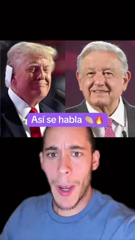 Mis respetos para Lopez Obrador así mero se habla sin pelos en la lengua 👏🏼❤️