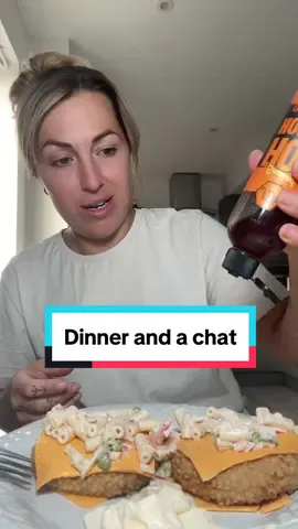 Dinner and a chat #dinner #DinnerIdeas #dinnerwithme #eatingshow #eating #eatwithme #chat 