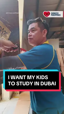 Kuya delivery guy hopes na mapagaral niya anak niya sa Dubai #ofwlife #dubai #philippines #dubailife 
