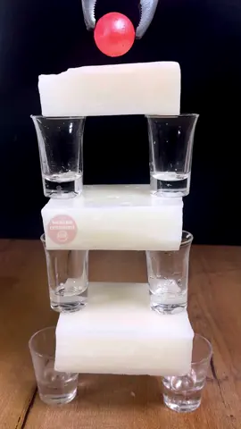 1000°C RHCB vs Wax Tower 🕯️😱 #donebyprofessionals #dontattemptathome #satisfying #experiment #Science #asmr #wow #rhcb #usatiktok 