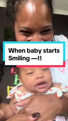Look at the smile!! We love you mama ❤️ #newborn #smiling #happy #baby #babygirl 