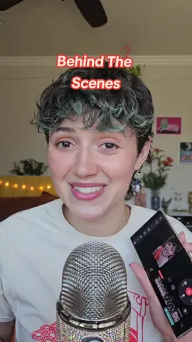 behind the scenes pt. 1 👀 inspired by a series by @ozleyasmr ! let me know if you'd like to see more #asmr #asmrsounds #foley #asmrtist 