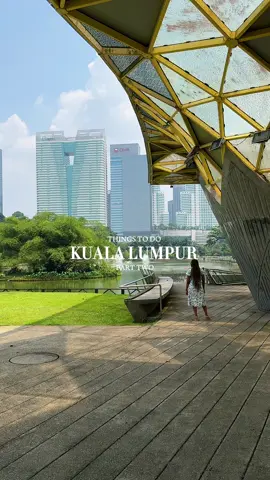Things to do in Kuala Lumpur PT.2👇 Discovering Perdana Botanical Garden🌴🌿 This is a perfect spot for a relaxing stroll, nature therapy and picturesque views of Kuala Lumpur🍃🌳 #kualalumpur #thingstodoinkl #perdanabotanicalgarden #kualalumpurmalaysia #malaysia #nature #travelitinerary #vacation 