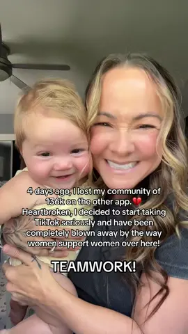 A blessing in disguise. Rebuilding my mom tribe🥰🩷 Hit all the buttons, and I’ll return the favor.🫶🏼 #momtok #ftm #sahm #momssupportingmoms #momsover30 #teamwork #teamworkchallenge #girlmom 