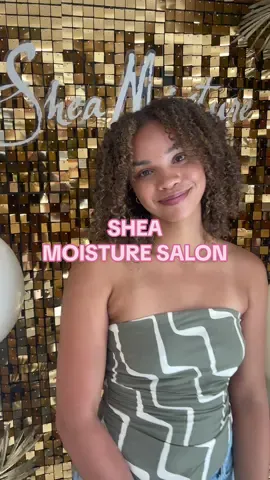 Thanj you for showing me and my hair a good time 😍🥰 @SheaMoisture Canada 🇨🇦🤎 #influencerevent #contentcreator #sheamoisture @langtonpr 