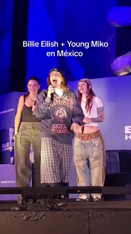 El sueño de todos se hizo realidad ⭐️🤩👀 @BILLIE EILISH + @baby miko  #BillieEilish #YoungMiko #fyp #parati #billieeilishenmexico #billieeilishedits 