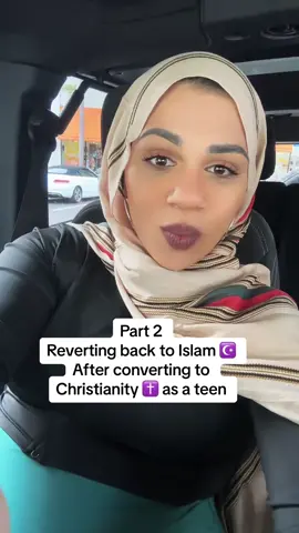 Part 2 update on journey☪️🕋 #muslim #revert #muslimrevert #christianity #religion #hijab #hijabitiktok #hijabi #fy #islam #muslimah
