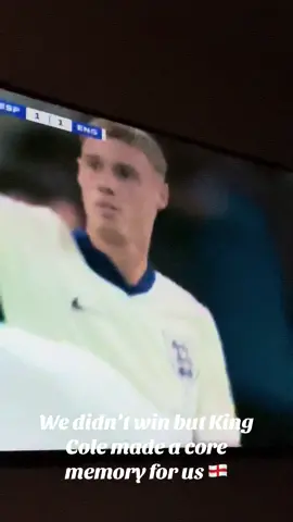 Cold Cole made us proud 🥶🏴󠁧󠁢󠁥󠁮󠁧󠁿❤️ #england #spain #euros #cole #colepalmer #manchester #memories #wythenshawe #footballtiktok #chelsea #cold 