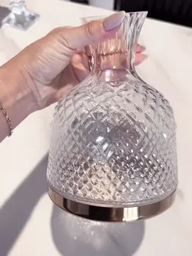 New wine decanter ✨🤍 #winedecanters #homedecor #winelover 