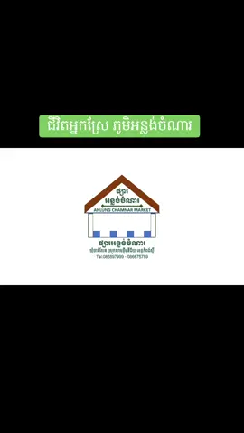 ជីវិតអ្នកស្រែ ភូមិអន្លង់ចំណារ! #ផ្សារអន្លង់ចំណារ #beautiful #fypシ゚viral #ក្រម៉ុំស្រុកស្រែ 