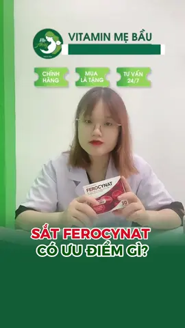 Tại sao các mẹ nên lựa chọn sắt Ferocynat? #meakay #sieuthimeakaystore36 #ferocynat