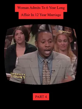 PART 4/6 EP2 Woman Admits To 6 Year Long Affair In 12 Year Marriage #CourtroomDrama #LegalBattle #JusticeServed #LegalSystem #InTheCourtroom #LawAndOrder #CourtVerdict #JudicialProcess #CourtCase
