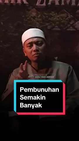 Akhir Zaman : Pembunuhan Terlalu Banyak | Ustaz Wadi Annuar #ustazwadiannuar #dakwah #ustazwadiannuarofficial #ustazwadianuar #uwarecords #jomshare #podcastuwa #solat #solat5waktujanganditinggal #solatkhusyuk #syurga #ustazwadiannuar❤️ #kesbunuh #malaysia 