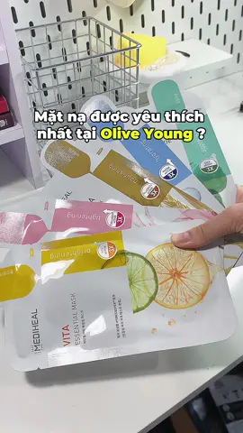 Mặt nạ được yêu thích nhất tại olive young gọi tên MEDIHEAL#viral #fyp #xuhuong #skincare #mediheal #mask 