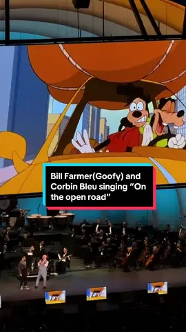 Bill Farmer(Goofy) and Corbin Bleu singing “On the Open Road” at Disneys 80s-90s Celebration in Concert at the Hollywood Bowl #agoofymovie #billfarmer #corbinbleu #goofy #disneymovie #disney #distok #disneytiktok #disney80s90scelebrationinconcert #losangeles #hollywoodbowl 