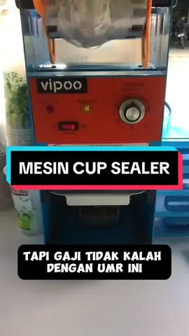 Buat yang mau buka usaha minuman, pakai #cupsealer ini aja. Alat ini mudah banget dipakai. Dengan mesin cup sealer ini minuman tidak akan mudah tumpah dan rembes. #mesinpresminuman #sealer 