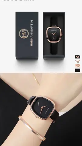 HANNAH MARTIN 1251P Jam Tangan Wanita Mode Bisnis Display Kuarsa Kulit Tahan Air Jam Tangan Cewek Watches #hannahmartin #jam #jamtangan #jamtanganwanita #jamtangancewek #jamantiair #fypシ #fyp #promoguncang88 #jaminanhargaterbaik 
